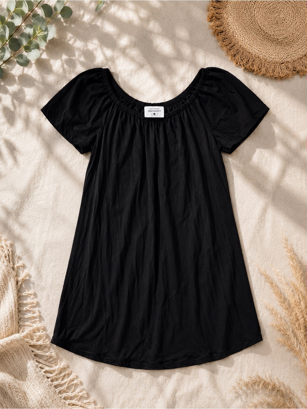 Southcott Threads Black Shift Dress – Size Medium
